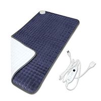 BesDio XXX-Large Heating Pad for Fast Pain Relief, UL Certificate FDA Approved, 6 Heat Settings with Auto Off, Moist Heat Therapy Option, Machine Washable, 33" x 17"