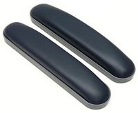 Wheelchair Armrest Pad Vinyl (Full Length 14 inches, Dark Blue) Pair