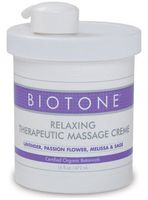 Biotone Relaxing Therapeutic Massage Creme, 16 Ounce by Therapy Best Buys