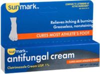 Antifungal 1% Cream, sunmark - 1 oz.