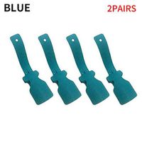 2Pairs Lazy Shoe Helper Unisex Handled Shoe Horn Easy on Off Shoe Lifting Helper