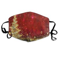 Face Mask Shining Christmas Tree Special Cycling Half Face Earloop Dust Mask for Woman