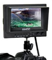 Lilliput 569gl-50np/ho/y 5-inch On-camera Hd LCD Field Monitor w/ Hdmi in Hdmi Out Component in Video in Video Out+hot Shoe Mount+du21 Battery+battery Charger by Lilliput