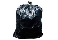 ToughBag 55-60 Gallon Trash Bags, 38W x 58H, 1.2 Mil, Black, 100 / Case