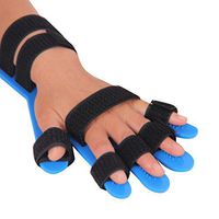 genmine Finger Splint Fingerboard Finger Separator Orthotics Points Hand Wrist Training Orthosis Device Brace Support Flex Spasm Extension Board Splint Apoplexy Hemiplegia Right Left Men Women