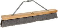 Weiler 44581 24" Block Size, Hardwood Block, Flagged Gray Polystyrene Fill, Contractor Medium Sweeping Broom