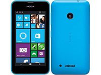 Nokia Lumia 530 Windows Smartphone (Cricket) No Contract - Blue
