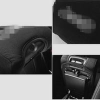 Highitem Neoprene Center Console Armrest Cushion Pad Guard Cover for 2011-2017 Jeep Wrangler JK Sahara Sport Rubicon X & Unlimited with Logo