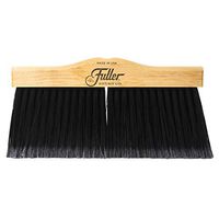 Fuller Brush Indoor/Outdoor Broom Head - Heavy Duty Wide Wooden Sweeper w/Long Bristles - Commercial Floor Brush for Salon, Shop, Kitchen & Garage - 12-inch Wide