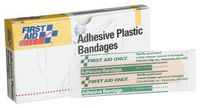 First Aid Only 3/4 X 3 Plastic Bandage, 25-Count Boxes (Pack of 10)