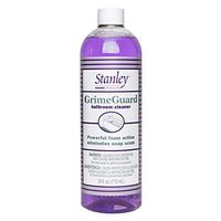 Stanley Home Products GrimeGuard Bathroom Cleaner - Bleach Free & Non Abrasive Eco Antibacterial Shower & Kitchen Tiles Disinfectant & Deodorizer - Cleans Grime, Mold, Mildew & Calcium Build Up