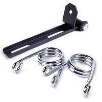 Frames & Fittings DWCX Motorcycle Heavy-Duty Spring Steel Solo Clip/Barrel Spring Bracket Mounting for Harley Chopper Bobber Dyna Seat Custom - (Color: Choice d)