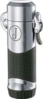 Personalized Visol Summit Gunmetal Satin Torch Flame Lighter - Free Engraving (Single Initial)