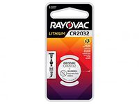Hillflower 1 pcs CR2032 Rayovac KECR2032 3V Lithium Card Battery