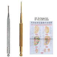 Acupuncture Needles for Pain-Relief Acupuncture Pen Ear Reflexology Acupoint Probe Set of 2