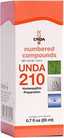 UNDA - UNDA 210 Numbered Compounds - Homeopathic Preparation - 0.7 fl. oz.