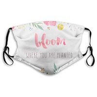 Bloom Protective Mask with Gasket Disposable Water Repellent Multilayer Filter Adult Sunscreen Large Mask M