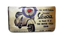 Tobacco Case Pouch Synthetic Leather Smoke for Rolling Cigars Vintage Vespa Famous