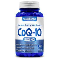 NASA BEAHAVA Pure CoQ10 200mg 200 Capsules Supports Heart Health & Helps Maintain Healthy Blood Pressure - Non-GMO USA Made - Order Risk Free!