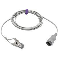 Compatible Mindray Veterinary Spo2 Lingual Sensor Vet Ear Tongue 9.8 ft 8 Pin Connector