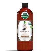 USDA Certified Organic Black Seed Carrier Oil (16 Oz)- GUARANTEED 100% Pure & Natural, Authentic & Premium Therapeutic Grade Cold Pressed, Unrefined, Best For Skin, Hair