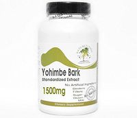 Yohimbe Bark Standardized Extract 1500mg ~ 100 Capsules - No Additives ~ Naturetition Supplements