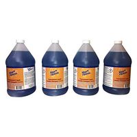 Laundry Detergent Liquid Concentrated (1 Gallon - 4 Bottles) – High Performance Wash for All Fabrics - Phosphate Free – Laundry Detergent for Home, Commercial, Industrial Loads by Blue Ribbon