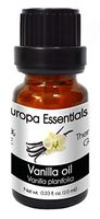 Europa Essentials 100% Pure Therapeutic Grade Essential Oils, 36 Aromatherapy Scents Collection – Vanilla, 10ml