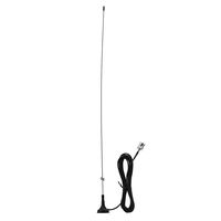 Two Way Radio Antenna, UT-108UV VHF/UHF Magnetic Dual Band BNC Antenna Compatible with Kenwood: TK100, TK200, TK220, TK300/Motorola: HT440, HT90: Maxon HR, CP500, CP520, 1015