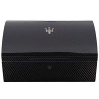 Cigar Humidors Cigar Box - Cigar Humidor Cedar Wood Double-Layer Large Capacity Alcoholization Box Built-in Humidifier