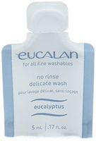 Eucalan Fine Fabric Wash 0.17ounce Single Use Pod Eucalyptus, Pack of 25