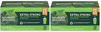 Seventh Generation, Drawstring Kitchen Trash Bags 13 gal, 20 count (2 Pack)