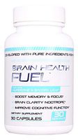Extra Strength Brain Health Fuel Supplement for Focus, Energy, Memory & Clarity - Mental Performance Nootropic with Huperzine A, Bacopa, Vitamin b12 - Supports Brain Function - 30 Capsules
