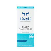 Sleep Aid Supplement with Melatonin, Chamomile, Ashwagandha, Valerian Root, GABA and Lemon Balm | Promote Blissful Sleep | Wake Up Refreshed | Sleep Peacefulli by Liveli - 50 Tablets