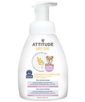 ATTITUDE Sensitive Skin, Hypoallergenic Baby Bottle & Dishwashing Foam, Fragrance Free, 9.9 Fluid Ounce