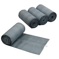 Teyyvn 8 Gallon 100% Biodegradable Compost Kitchen Bags, Gray, 140 Counts