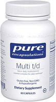 Pure Encapsulations - Multi T/D - Hypoallergenic Multivitamin/Mineral Formula Providing a Concentrated Core of Nutrient Essentials - 60 Capsules