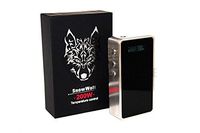 Sky Blue 3D Carbon Fiber Protective Air Release Vinyl Decal Wrap for Asmodus Snow Wolf 200W Vape Box Mod by Necro Wraps