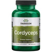 Swanson Premium Cordyceps 600 mg - 120 Capsules Made in USA