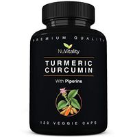 Turmeric Curcumin with Piperine (Black Pepper Extract) - 120 Veggie Capsules - Premium Quality with 95% Standardized Curcuminoids - Best Absorption & Potency - Pain Relief & Joint Support Supplement