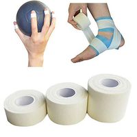 Bandage Tape SENRISE Self-Adhesive Elastic Bandage, Strong Athletic Strapping Tape for Joint Support, Comfortable Sports, Rugby, Football Tape for Stabilisation (1 PC, 7.5cm×4.5m, White)