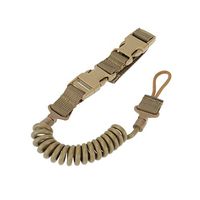 Yoyorule Camping & Hiking Tool Tactical Military Adjustable Elastic Key Ring Lanyard Strap Outdoor Safety Rope