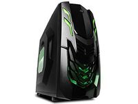 Microtel Computer AM8073 Liquid Cooling PC Gaming Computer with Intel 4.2GHz I7 7700K, 16GB DDR4, M.2 500GB SSD, 1TB SSHD, Blu-Ray, Nvidia Geforce 1080 GTX 8GB GDDR5, 800W 80 Plus PS, WiFi