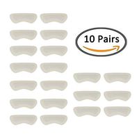 Heel Pads,10 Pairs Self-Adhesive Shoe Insoles Foot Care Protector,Prevent Heel Rubbing and Blisters for Women and Men,One Size Fits All