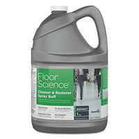 Diversey CBD540458 Floor Science Cleaner/Restorer Spray Buff, Citrus Scent, 1 gal Bottle, 4/Carton
