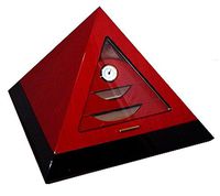 Le Veil 100ct Pyramid Humidor (Red)