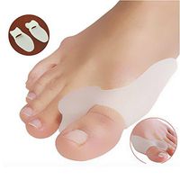 LEIDADA 1Pair Silicone Gel Bunion Big Toe Separator Spreader Eases Foot Pain Foot Hallux Valgus Correction Guard Cushion Concealer Thumb