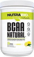 NutraBio BCAA Natural Fermented Branched Chain Amino Acids- Lemonade (60 Servings)