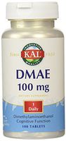 KAL DMAE Tablets, 100 mg, 100 Count