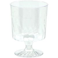 Amscan Clear Mini Pedestal Glass